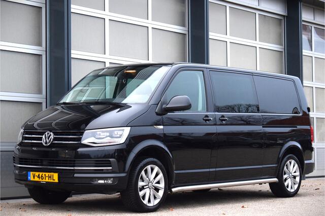 Volkswagen TRANSPORTER Multivan 2.0 TDI L2H1 DubbelCabine Highline Nwe motor! Leer | Automaat | Trekhaak | Sidebars
