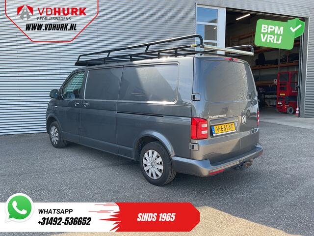 Volkswagen TRANSPORTER 2.0 TDI 150 pk DSG Aut. L2 MARGE LED/ 2.5t Trekverm./ 2x Schuifdeur/ Navi/ Camera/ Cruise/ Airco/ Imperiaal/ PDC/ Trekhaak