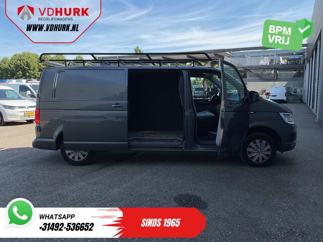 Volkswagen TRANSPORTER 2.0 TDI 150 pk DSG Aut. L2 MARGE LED/ 2.5t Trekverm./ 2x Schuifdeur/ Navi/ Camera/ Cruise/ Airco/ Imperiaal/ PDC/ Trekhaak