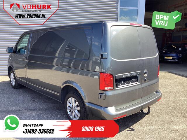 Volkswagen TRANSPORTER 2.0 TDI 150 pk Aut. L2 Adapt.Cruise/ LED/ Carplay/ Standkachel/ Stoelverw./ Camera/ Airco/ Trekhaak/ PDC/ inrichting