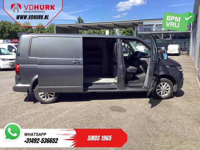 Volkswagen TRANSPORTER 2.0 TDI 150 pk Aut. L2 Adapt.Cruise/ LED/ Carplay/ Standkachel/ Stoelverw./ Camera/ Airco/ Trekhaak/ PDC/ inrichting