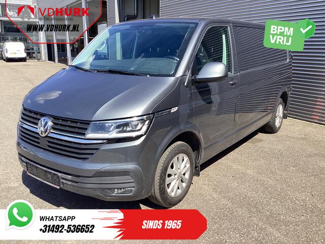 Volkswagen TRANSPORTER 2.0 TDI 150 pk Aut. L2 Adapt.Cruise/ LED/ Carplay/ Standkachel/ Stoelverw./ Camera/ Airco/ Trekhaak/ PDC/ inrichting