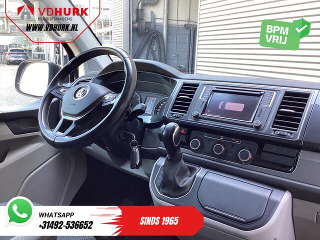 Volkswagen TRANSPORTER 2.0 TDI 150 pk DSG Aut. L2 LED/ Adapt.Cruise/ Alarm III/ 2.5t trekverm./ Carplay/ Navi/ Camera/ PDC/ LMV/ Airco