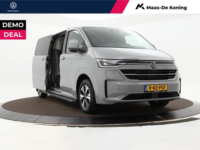 Volkswagen TRANSPORTER 2.5 eHybrid 233pk CVT DC Bulli L2 · Lederen bekleding · Sportstoelen · Navigatie · Dubbel Cabine ·