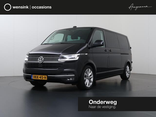 Volkswagen TRANSPORTER 2.0 TDI | 7-DSG | 199 PK | L2 H1 | DUBBELE CABINE | SCHUIFDEUR L+R | ADAPTIVE CRUISE CONTROL | LED KOPLAMPEN | 5-ZITS | BULLI | TREKHAAK | 18" SPRINGFIELD | NAVIGATIE | PARKEERCAMERA | ACHTERDEUREN