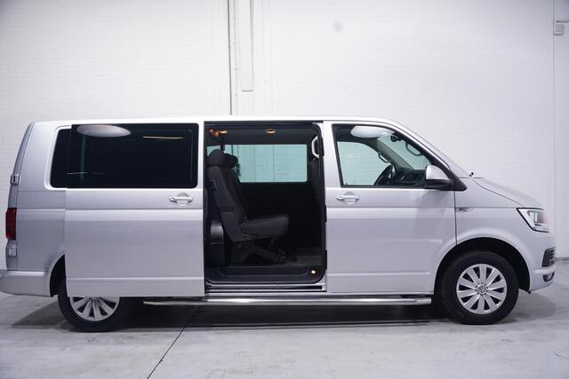 Volkswagen TRANSPORTER 2.0 TDI 150 pk L2 Dubbel Cabine Airco ECC, Navi Cruise Control, PDC V+A, Trekhaak, 6-Zits