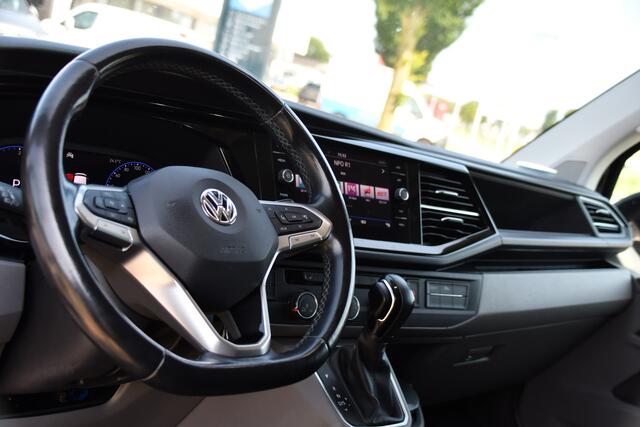 Volkswagen TRANSPORTER 2.0 TDI L2H1 30 Bulli Virtual, Adaptieve Cruise, Carplay, LED, Stoelverwarming, Standkachel, Trekhaak, Automaat, Multimedia, 150pk, Uniek!