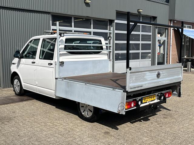 Volkswagen TRANSPORTER 2.0 TDI L2H1 30 DC Open laadbak Pick-up met Airco Cruise controle Trekhaak 2200kg trekgewicht Achterruitrij camera P-up Pick-up Openlaadbak