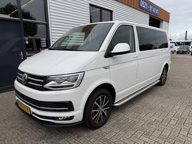 Volkswagen TRANSPORTER 2.0 TDI 150pk DSG automaat L2H1 DC 5 persoons Highline / vaste prijs rijklaar ¤ 32.950 ex btw / lease vanaf ¤ 538 / leer / cruise / airco / trekhaak 2500 kg / navigatie / euro 6 / bpm vrij !