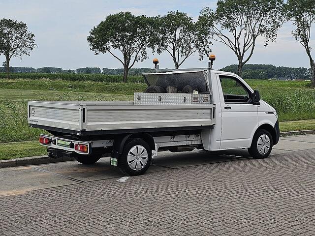 Volkswagen TRANSPORTER 2.0 TDI L2H1 28 L2 Open-Laadbak T6.1 Airco 150Pk Euro6 Lange-Wielbasis Pick-up Trekhaak