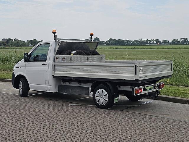 Volkswagen TRANSPORTER 2.0 TDI L2H1 28 L2 Open-Laadbak T6.1 Airco 150Pk Euro6 Lange-Wielbasis Pick-up Trekhaak