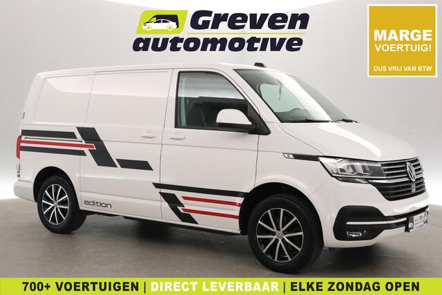 Volkswagen TRANSPORTER 2.0 TDI 150PK L1H1 | Marge | Airco | Cruise | 3 Zits | Carplay | 2xSchuifdeur | Parkeersens.