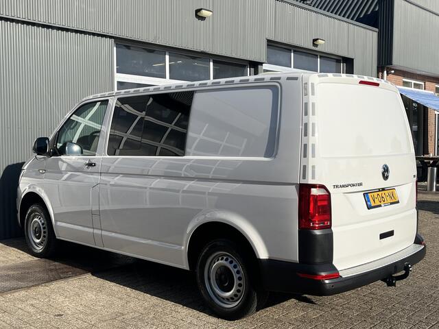 Volkswagen TRANSPORTER 2.0 TDI L1H1 150pk DSG automaat Euro 6 Airco Cruise controle Trekhaak 1e eigenaar Dealer onderhouden Schuifdeur Parkeerhulp achter