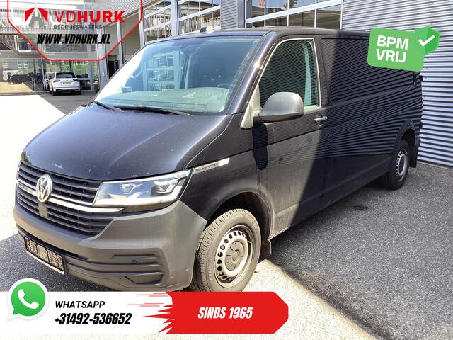 Volkswagen TRANSPORTER T6.1 2.0 TDI 150 pk Aut. L2 LED/ Standkachel/ Stoelverw./ Carplay/ PDC/ Cruise/ Airco/ Trekhaak