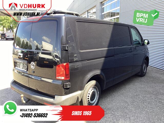 Volkswagen TRANSPORTER T6.1 2.0 TDI 150 pk Aut. L2 LED/ Standkachel/ Stoelverw./ Carplay/ PDC/ Cruise/ Airco/ Trekhaak