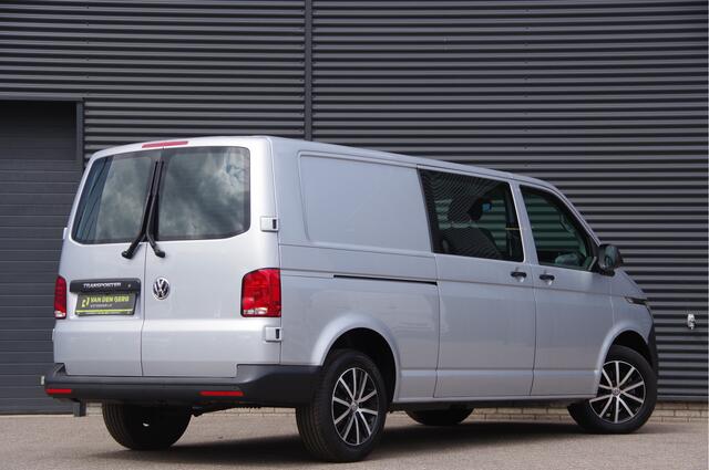 Volkswagen TRANSPORTER 2.0 TDI L2 DC-5P, 150PK AUT. LED, 2X SCHUIFDEUR, STOELVERWARMING, STANDKACHEL, AIRCO, DUBBELE CABINE, DUBBEL CABINE