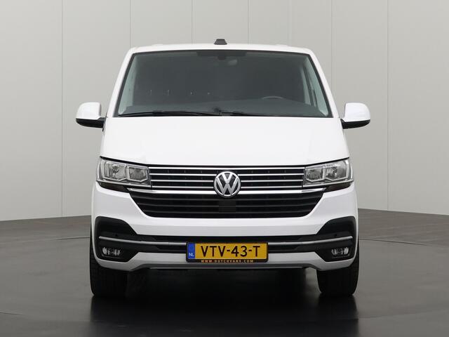 Volkswagen TRANSPORTER 2.0TDI Lang | Imperiaal | Trekhaak | Multimedia | Camera | Airco | 3-Zits | Betimmering