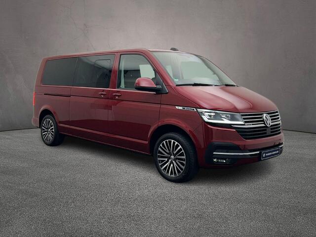 Volkswagen TRANSPORTER 2.0 TDI 204pk DSG L2 4Motion Bulli Dubbele Cabine | Sperdifferentieel | 4X4 | 2x schuifdeur | Trekhaak | Stoelverwarming | Verwarmde voorruit | Apple Carplay / Android Auto | 1e eigenaar NL-auto |
