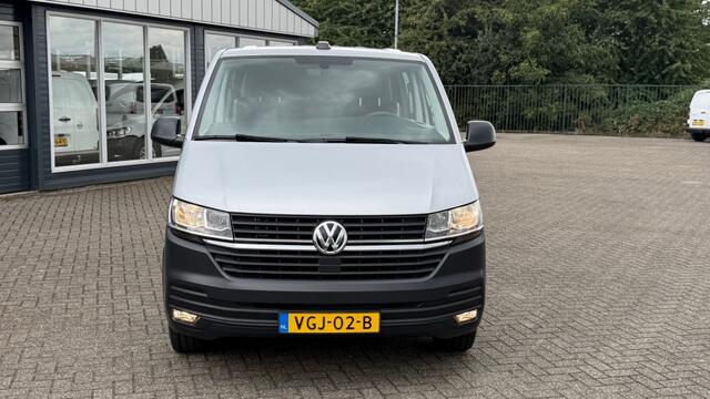 Volkswagen TRANSPORTER 2.0 TDI 81KW 110PK DC DUBBELE CABINE L2H1 EURO 6 AIRCO/ NAVIGATIE/ CRUISE CONTROL/ 100% DEALERONDERHOUDEN