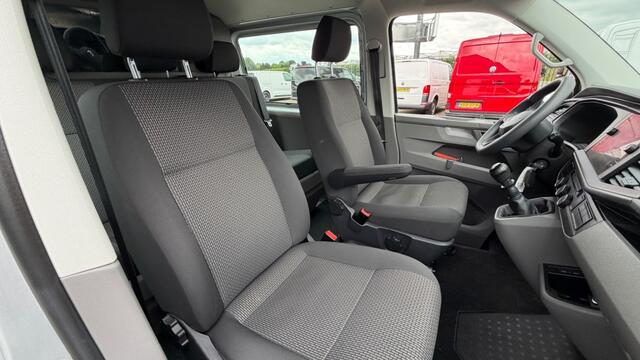 Volkswagen TRANSPORTER 2.0 TDI 81KW 110PK DC DUBBELE CABINE L2H1 EURO 6 AIRCO/ NAVIGATIE/ CRUISE CONTROL/ 100% DEALERONDERHOUDEN