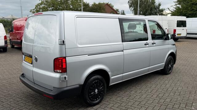 Volkswagen TRANSPORTER 2.0 TDI 81KW 110PK DC DUBBELE CABINE L2H1 EURO 6 AIRCO/ NAVIGATIE/ CRUISE CONTROL/ 100% DEALERONDERHOUDEN