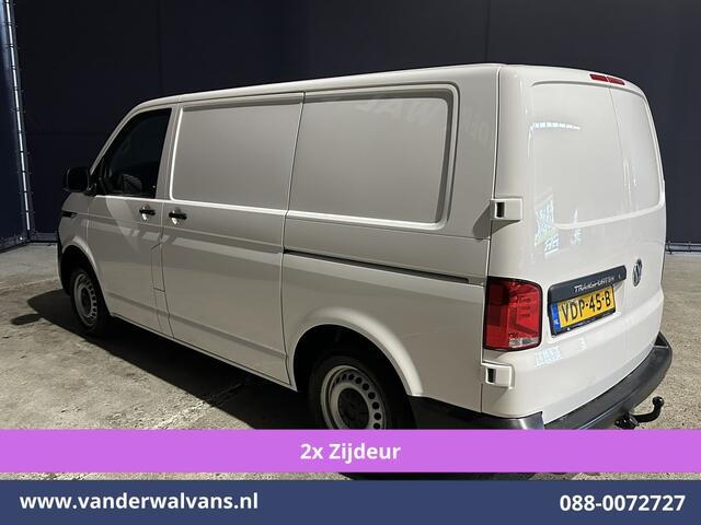 Volkswagen TRANSPORTER 2.0 TDI 150pk L1H1 Inrichting Euro6 Airco | 2x Zijdeur | 2500kg Trekhaak | Parkeersensoren
