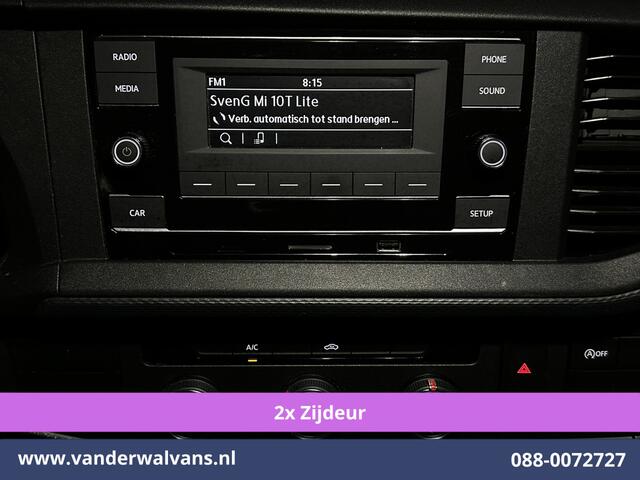 Volkswagen TRANSPORTER 2.0 TDI 150pk L1H1 Inrichting Euro6 Airco | 2x Zijdeur | 2500kg Trekhaak | Parkeersensoren