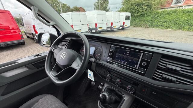 Volkswagen TRANSPORTER 2.0 TDI 66KW 90PK DC DUBBELE CABINE L2H1 AIRCO/ APPLE CARPLAY/ CRUISE CONTROL/ 100% DEALERONDERHOUDEN