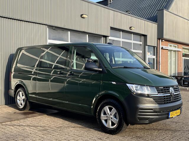 Volkswagen TRANSPORTER 2.0 TDI L2H1 4x4 DC 150pk 4 motion Bpm vrij Standkachel Trekhaak 2500kg App conect Cruise controle Navigatie Sperdif 1e eigenaar Bpm Vrij Dealer onderhouden Vierwielaandrijving