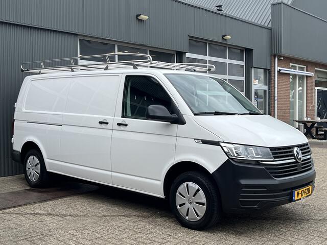 Volkswagen TRANSPORTER 2.0 TDI L2H1 150pk dubbele schuifdeur Airco Cruise controle Imperiaal Trekhaak 2500kg trekgewicht Telefoonverbinding Standkachel 3-Persoons Euro 6