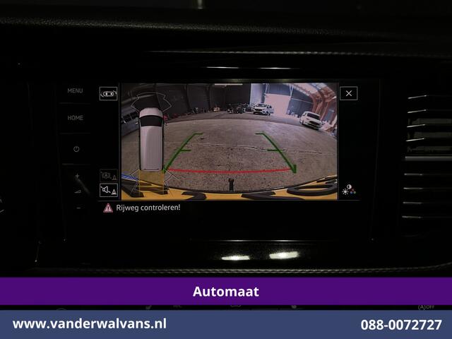 Volkswagen TRANSPORTER 2.0 TDI 200pk Automaat L2H1 Bulli inrichting Euro6 Airco | Camera | 2500kg Trekhaak | Imperiaal | Apple Carplay | LED Cruisecontrol, Android Auto LM Velgen, Lederen bekleding, Stoelverwarming, Parkeersensoren