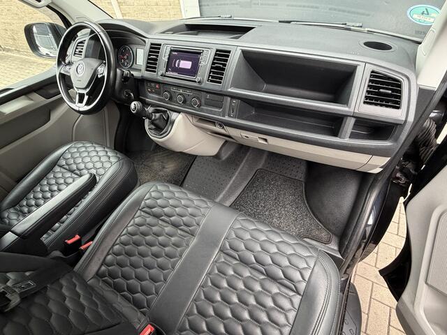 Volkswagen TRANSPORTER 2.0 TDI 204PK Euro 6 L2H1 DC Highline Cruise Control/lederen bekleding