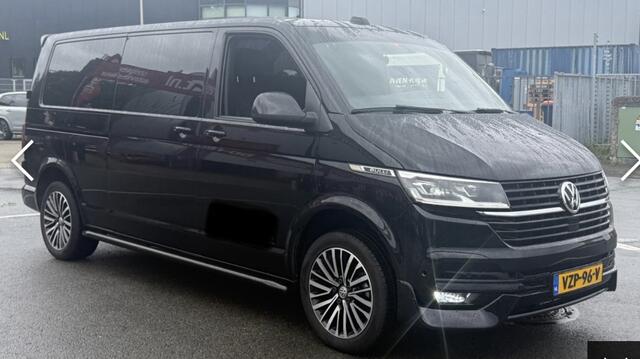 Volkswagen TRANSPORTER 2.0 TDI L2H1 28 Bulli Black Edition Virtual, Adaptieve Cruise, Camera, Carlay, LED, Stoelverwarming, Leder, 150pk, Automaat, Uniek!
