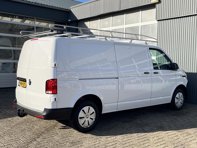 Volkswagen TRANSPORTER 2.0 TDI L2H1 150pk dubbele schuifdeur Airco Cruise controle Imperiaal Trekhaak 2500kg trekgewicht Telefoonverbinding Standkachel 3-Persoons Euro 6