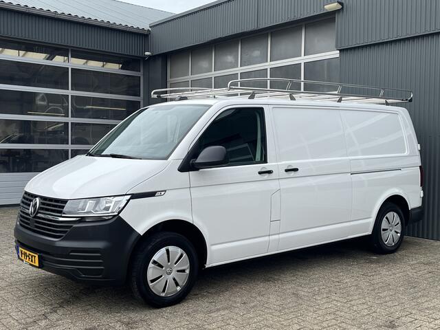 Volkswagen TRANSPORTER 2.0 TDI L2H1 150pk dubbele schuifdeur Airco Cruise controle Imperiaal Trekhaak 2500kg trekgewicht Telefoonverbinding Standkachel 3-Persoons Euro 6