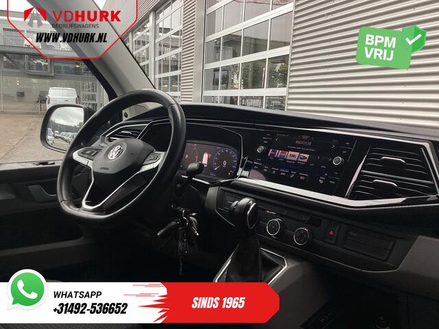 Volkswagen TRANSPORTER T6.1 2.0 TDI 150 pk DSG Aut. L2 LED/ Virtual Cockpit/ Stoelverw./ Alarm III/ Carplay/ Navi/ Camera/ PDC/ Cruise/ Airco
