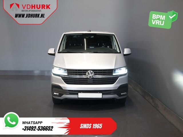 Volkswagen TRANSPORTER T6.1 2.0 TDI L2 150 pk Aut. LED/ Adapt.Cruise/ Carplay/ Standkachel/ Stoelverw./ Airco/ Camera/ PDC/ 16'LMV/ Trekhaak