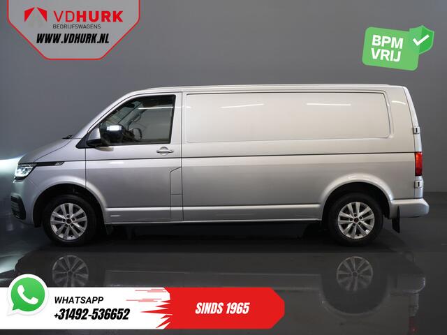 Volkswagen TRANSPORTER T6.1 2.0 TDI L2 150 pk Aut. LED/ Adapt.Cruise/ Carplay/ Standkachel/ Stoelverw./ Airco/ Camera/ PDC/ 16'LMV/ Trekhaak