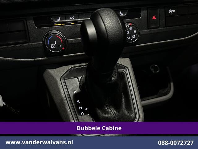 Volkswagen TRANSPORTER 2.0 TDI 150pk Automaat L2H1 Dubbele Cabine Euro6 Airco | 6-Zits | Camera | Navigatie | Apple Carplay | Cruisecontrol Android Auto, Stoelverwarming, 2500kg Trekhaak, Achterklep