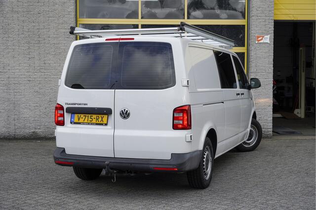 Volkswagen TRANSPORTER 2.0 TDI L2H1 Comfortline BJ2018 Pdc | Trekhaak | Airco | Cruise control | Extra getint glas | Tussenschot+Raam | Zijdeur | Achterdeuren+Raam | Imperiaal