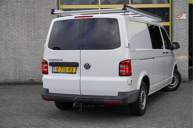 Volkswagen TRANSPORTER 2.0 TDI L2H1 Comfortline BJ2018 Pdc | Trekhaak | Airco | Cruise control | Extra getint glas | Tussenschot+Raam | Zijdeur | Achterdeuren+Raam | Imperiaal