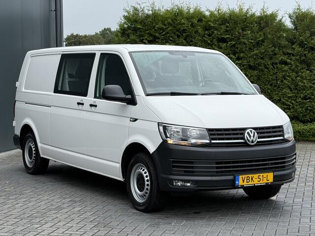Volkswagen TRANSPORTER 2.0 TDI / L2H1 / DUBBELE CABINE / TREKHAAK / 1e EIG. / CRUISE / AIRCO / ISOFIX