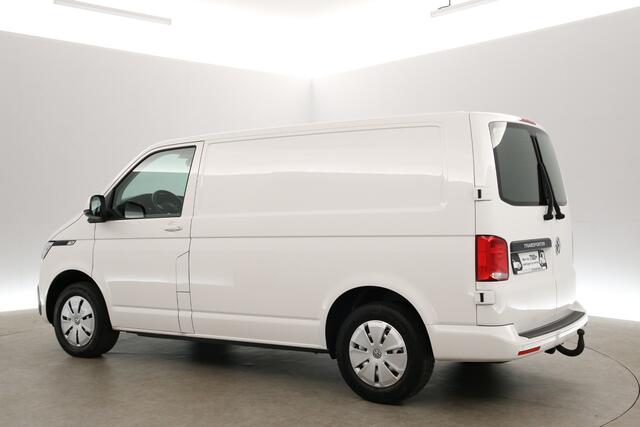 Volkswagen TRANSPORTER 2.0 TDI 150PK L1H1 | Automaat | Airco | Cruise | 3 Zits | Carplay | Trekhaak | Parkeersens.