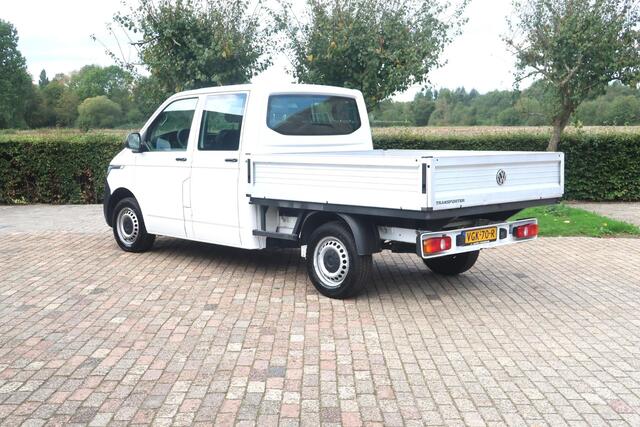 Volkswagen TRANSPORTER 2.0 TDI L2H1 DC 28 Comfortline 6 persoons PICK UP