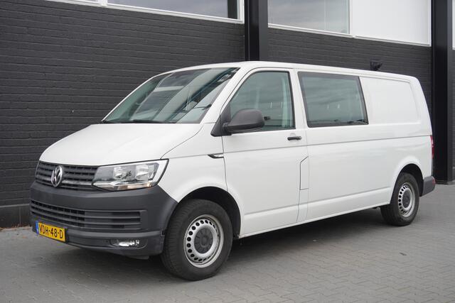Volkswagen TRANSPORTER 2.0 TDI L2 Dubbel Cabine EURO 6 - Airco - Cruise - PDC - €15.900,- Excl.