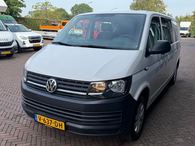 Volkswagen TRANSPORTER 2.0 TDI L2 Airco Dubbel Cabine 102PK Trekhaak 1e Eigenaar NAP Euro 6 – foto 7