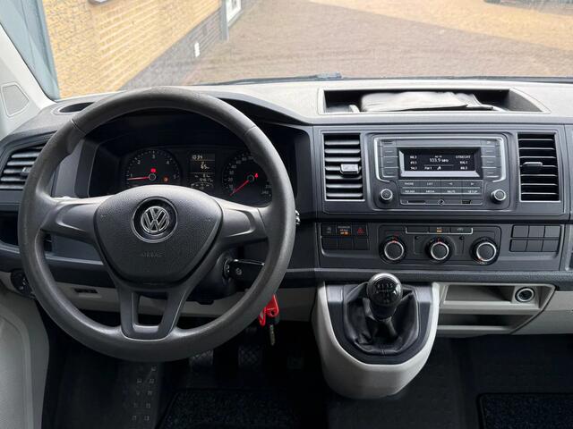 Volkswagen TRANSPORTER 2.0 TDI L2 Airco Dubbel Cabine 102PK Trekhaak 1e Eigenaar NAP Euro 6 – foto 9