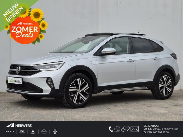 Volkswagen Taigo 1.0 TSI Style Automaat / Design-pakket / Dakpakket / Glazen schuif- en kanteldak / Keyless Entry/Start / Achteruitrijcamera / Adaptief CC / Draadloze telefoon lader / Apple Carplay Android Auto / Navigatie /