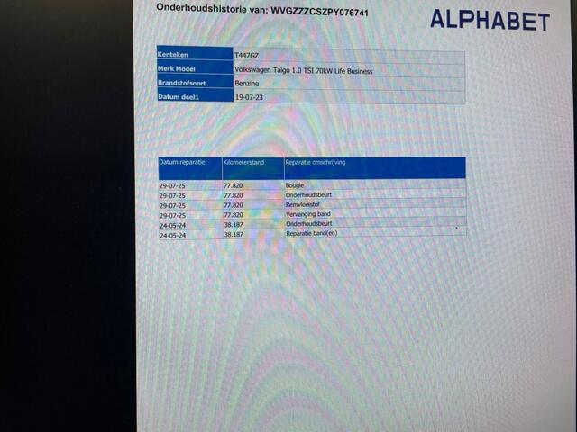 Volkswagen Taigo 1.0 TSI Life Business - Digitaal Cockpit, Carplay, Navi, Cruise, Clima, Stoelverw.