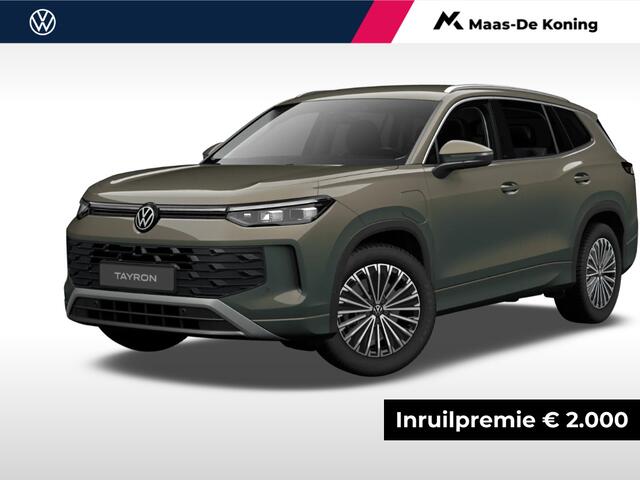 Volkswagen Tayron 1.5 eHybrid Life Edition 204 pk 6 versn. DSG · Comfort Pakket · trekhaak incl. aanhangermanoeuvreerhulp 'Trailer Assist' ·